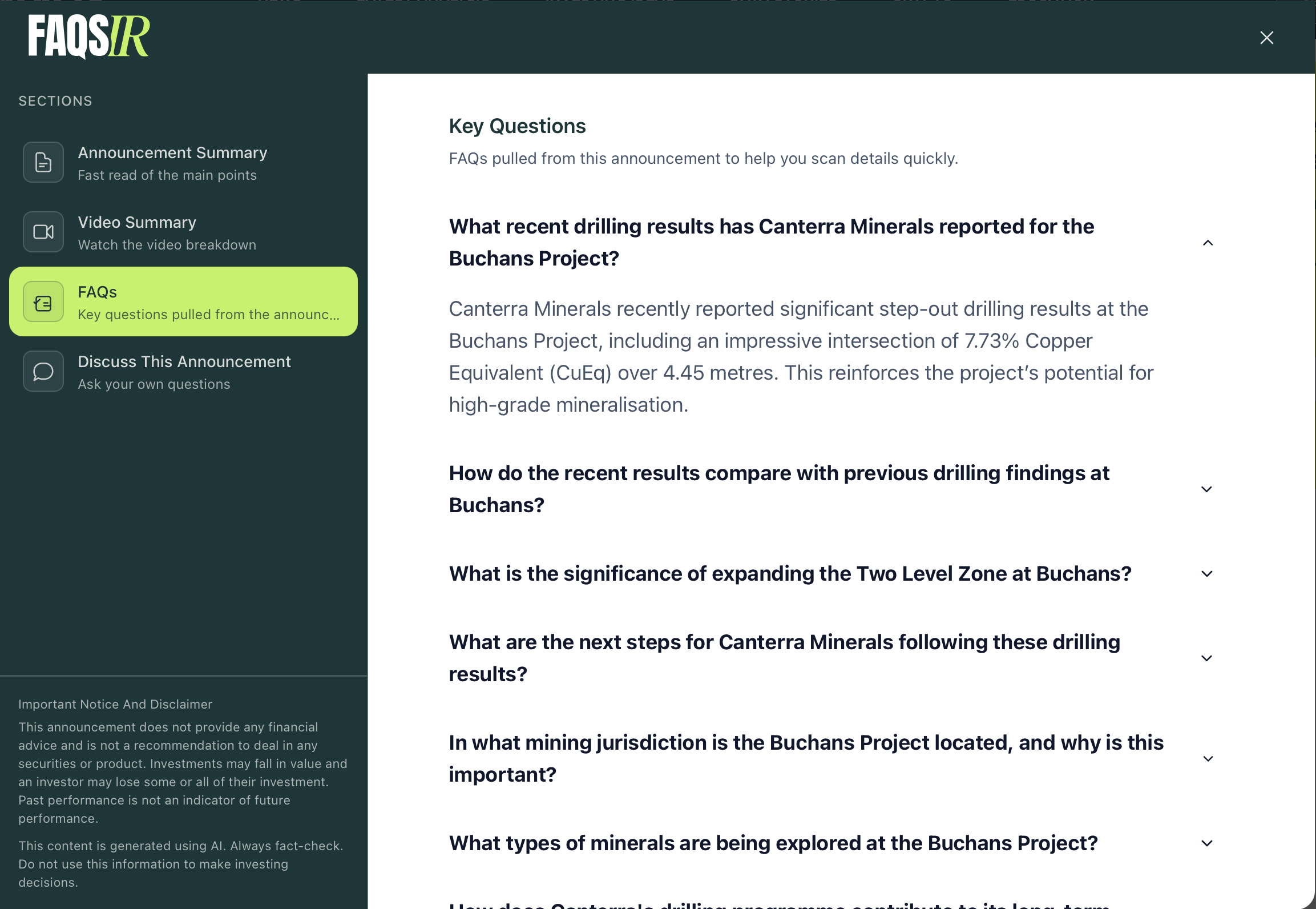 Shared inbox detail